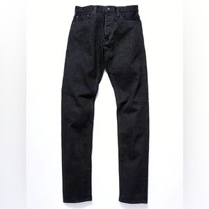 Pure Blue Japan Double Black Selvedge Denim 13.5oz Size 30 and 27 inseam